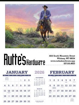 (image for) American West by Tim Cox - 6 Sheet Executive- #3204