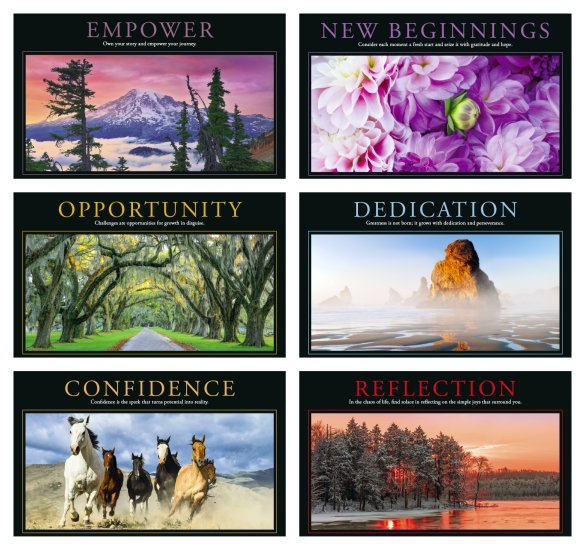 (image for) Six (6) Sheet Executive Motivations- #3211