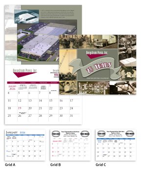 (image for) Custom Full Color 12 Month Full Size-Stapled Version- #CUST360