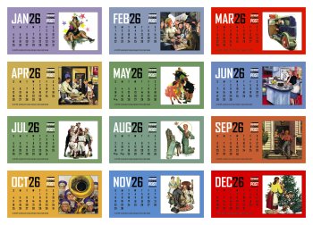 (image for) Saturday Evening Post Easel Desk- # 4252