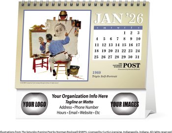 (image for) Saturday Evening Post Large Easel Desk- #4276