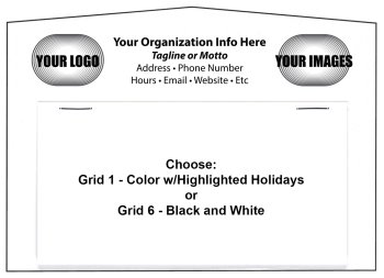 (image for) Legacy 12 month Desk Calendar - #4305