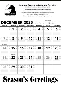 (image for) Contractors Memo 13 Sheet Black/White - #6100