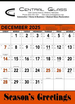 (image for) Contractors Memo 13 Sheet - Orange/Black #6103