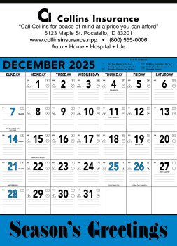 (image for) Contractors Memo 13 Sheet Blue/Black - #6104 (Previously #374)