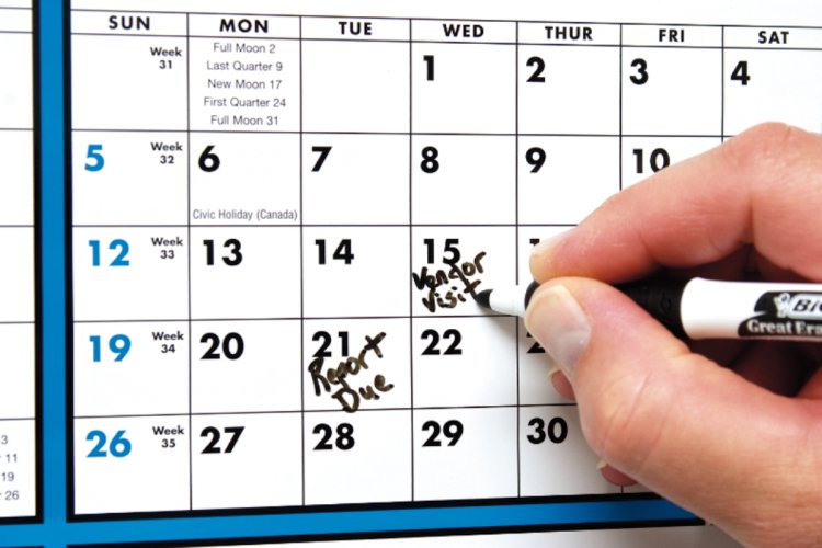 (image for) Laminated Span-A-Year w/Marker- # 6200