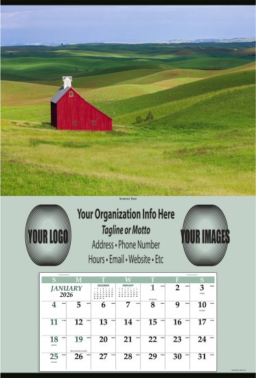 (image for) Jumbo Hanger Commercial Wall Calendar- #6405