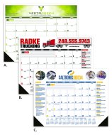 (image for) Large Multi Color Desk Pad - #6510C