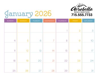 (image for) Small Desk Pad with Colors - #6556 NEW ITEM FOR 2025!! 