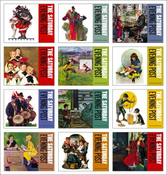 (image for) Saturday Evening Post Wall Calendar Spiral Binding #7009