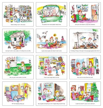 (image for) Laughing It Up Wall Calendars - Spiral Bound #7013