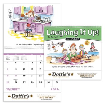 (image for) Laughing It Up Wall Calendars - Spiral Bound #7013