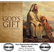 (image for) God's Gift w Funeral Pre-planning Form Spiral Binding #7019