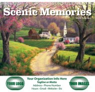 (image for) Scenic Memories Wall Calendar - Spiral - #7046