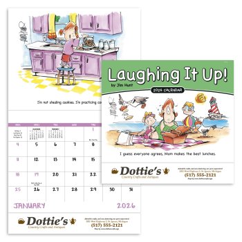 (image for) Laughing It Up Stapled Wall Calendars #7213