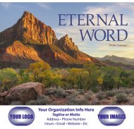 (image for) Eternal Word Stapled Version Full Size Wall Calendar- #7223