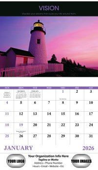 (image for) Motivations Stapled Wall Calendar #7228