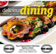 (image for) Delicious Dining Stapled Wall Calendar #7231