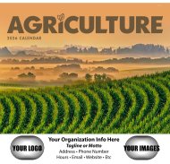 (image for) Agriculture Stapled Wall Calendar #7247
