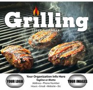 (image for) Grilling Wall Calendar - Stapled - #7262
