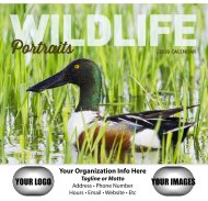 (image for) Wildlife Portraits Stapled Wall Calendars #7263