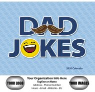 (image for) Dad Jokes! Stapled Wall Calendar #7282 NEW ITEM FOR 2025!! 