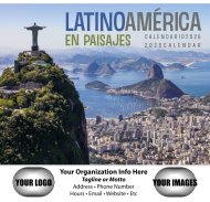 (image for) Latinoamerica en Paisajes Stapled Wall Calendar #7288