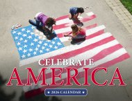 (image for) Celebrate America Wall Calendar-Window Ad #7569
