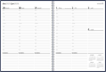 (image for) Monthly & Weekly Planner - #8105