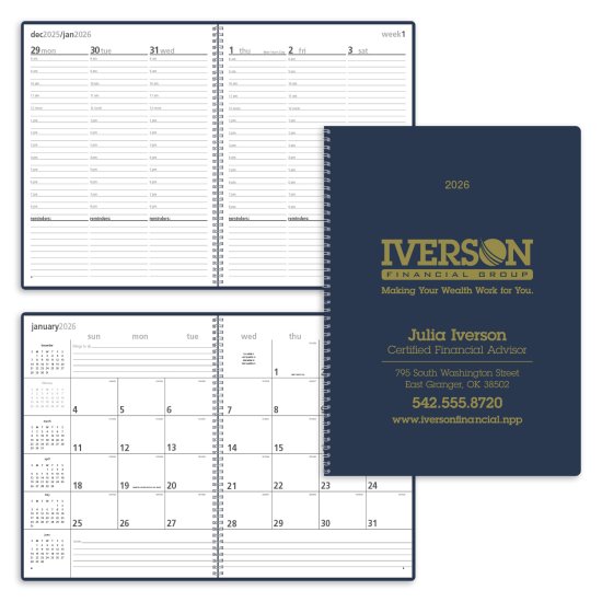 (image for) Monthly & Weekly Planner - #8105