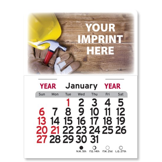 (image for) Peel-n-Stick® Magnet Calendar #1025M  NEW THIS YEAR! 