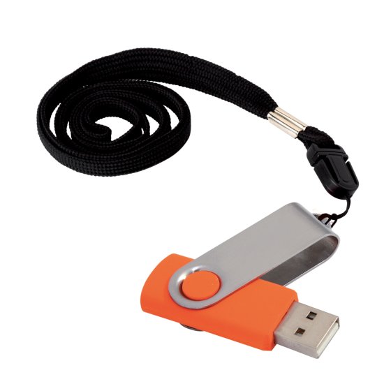 (image for) 4 GB Folding USB 2.0 Flash Drive #LC30729