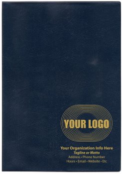 (image for) Executive Vinyl Cover Monthly Planner 7 x 10 #227EM
