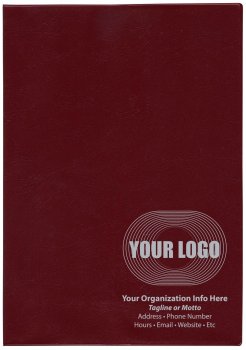 (image for) Executive Vinyl Cover Monthly Planner 7 x 10 #227EM