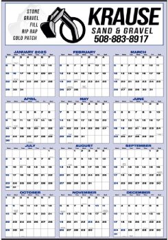 (image for) Year-in-View® Large Production Planner #3058 NEW ITEM FOR 2025!! 