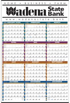 (image for) Year-in-View® Multi-Color Production Planner #3093
