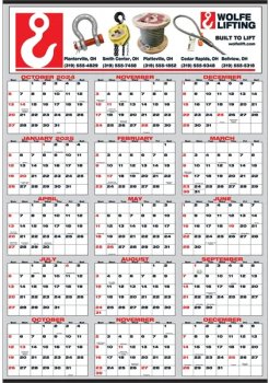 (image for) Year-in-View® 15-Month Full Color Production Planner - #8385C NEW ITEM FOR 2025!! 