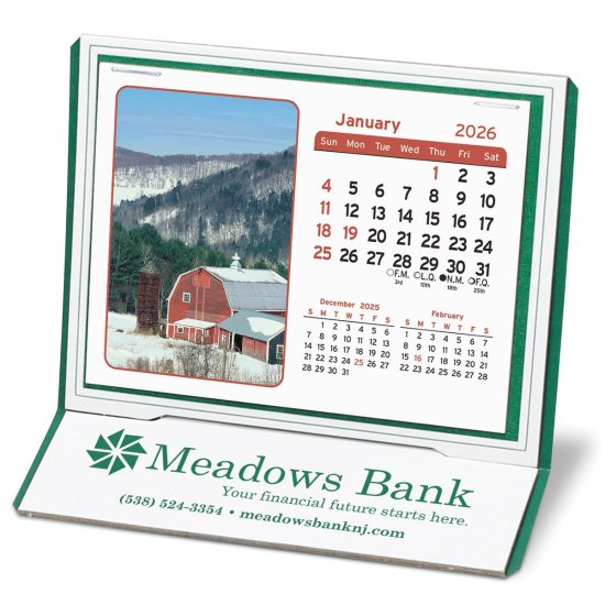 (image for) The Monterey Scenic Desk Calendar - #975