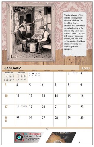 (image for) Moments In Time 14 Month Full-size Wall Calendar- #4625